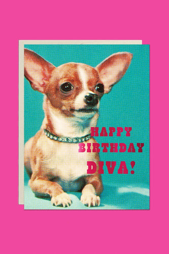 Birthday Diva Card
