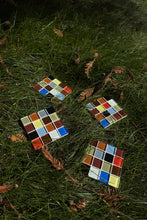 Load image into Gallery viewer, Handmade Glass Tile Coaster (Colourful)
