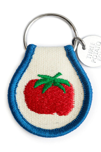 Patch Keychain - Tomato