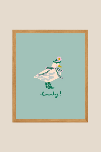 Duck Art Print