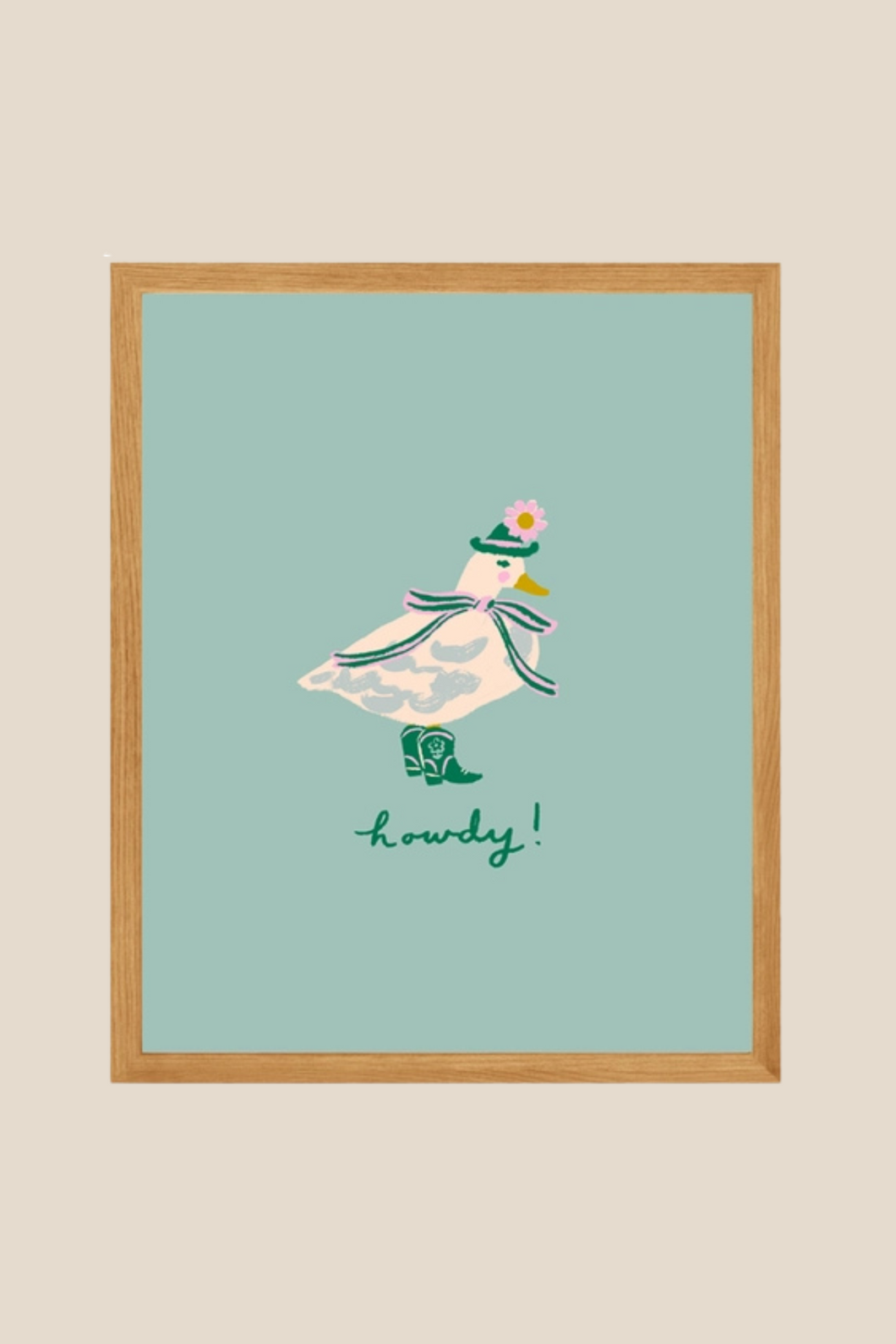 Duck Art Print