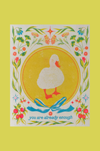 Load image into Gallery viewer, Duck Mini Risograph Print