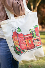 Load image into Gallery viewer, Asian Hot Sauces Tote Bag