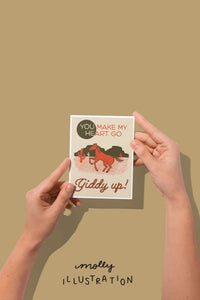 Giddyup! Western Romance Card