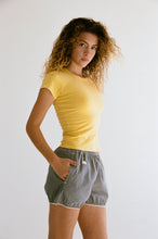 Load image into Gallery viewer, Easy Bloomer Short - Navy Gingham