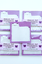 Load image into Gallery viewer, Princess Pup Sticky Notepad