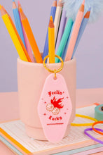 Load image into Gallery viewer, Feeling&#39; Lucky Motel Tag Keychain