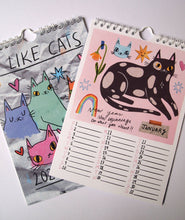 Load image into Gallery viewer, I Like Cats 2027 Wall Calendar