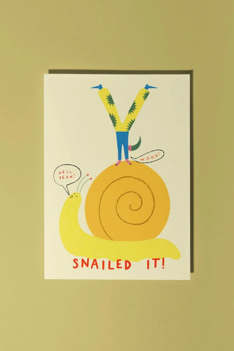 Snailed It Achievement Card