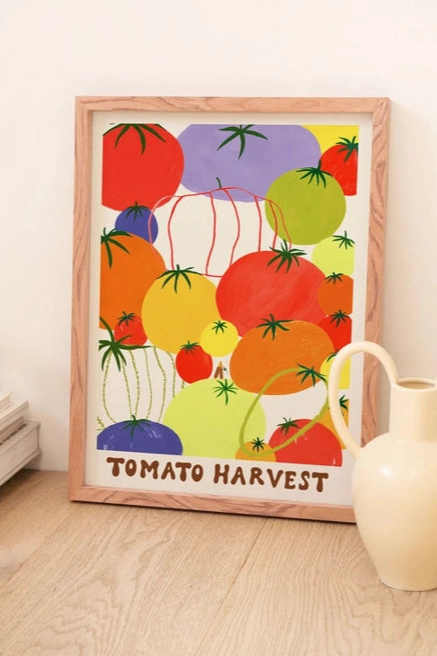 Tomato Harvest Art Print