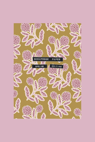 Scrapbooking Paper Booklet - 20 A5 Pattern Sheets