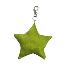 Load image into Gallery viewer, Upcycled Star Bag Charms/Keychains