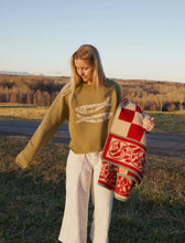 Load image into Gallery viewer, Cotton Fish Sweater - Green
