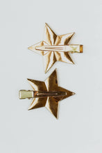 Load image into Gallery viewer, Magic Girl Gold Metal Star Clips
