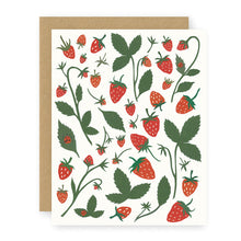 Load image into Gallery viewer, Strawberries Greeting Card