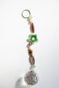 Beaded Flower Suncatcher Hanging