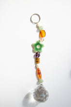 Load image into Gallery viewer, Beaded Flower Suncatcher Hanging