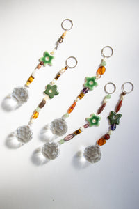 Beaded Flower Suncatcher Hanging