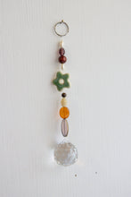 Load image into Gallery viewer, Beaded Flower Suncatcher Hanging