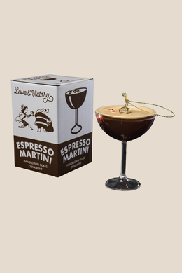 Espresso Martini Holiday Ornament