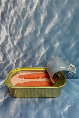 Tinned Fish Candle - Oakmoss & Amber