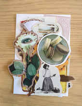 Load image into Gallery viewer, Vintage Mystery Ephemera Craft Kit