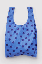 Load image into Gallery viewer, Standard Baggu - Blue Polka Dot