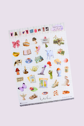 Fairy World Picto-Stickers Sheet