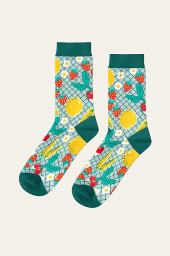 Farmer's Market Crew Socks - Small