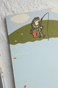 Fishing Frog Notepad