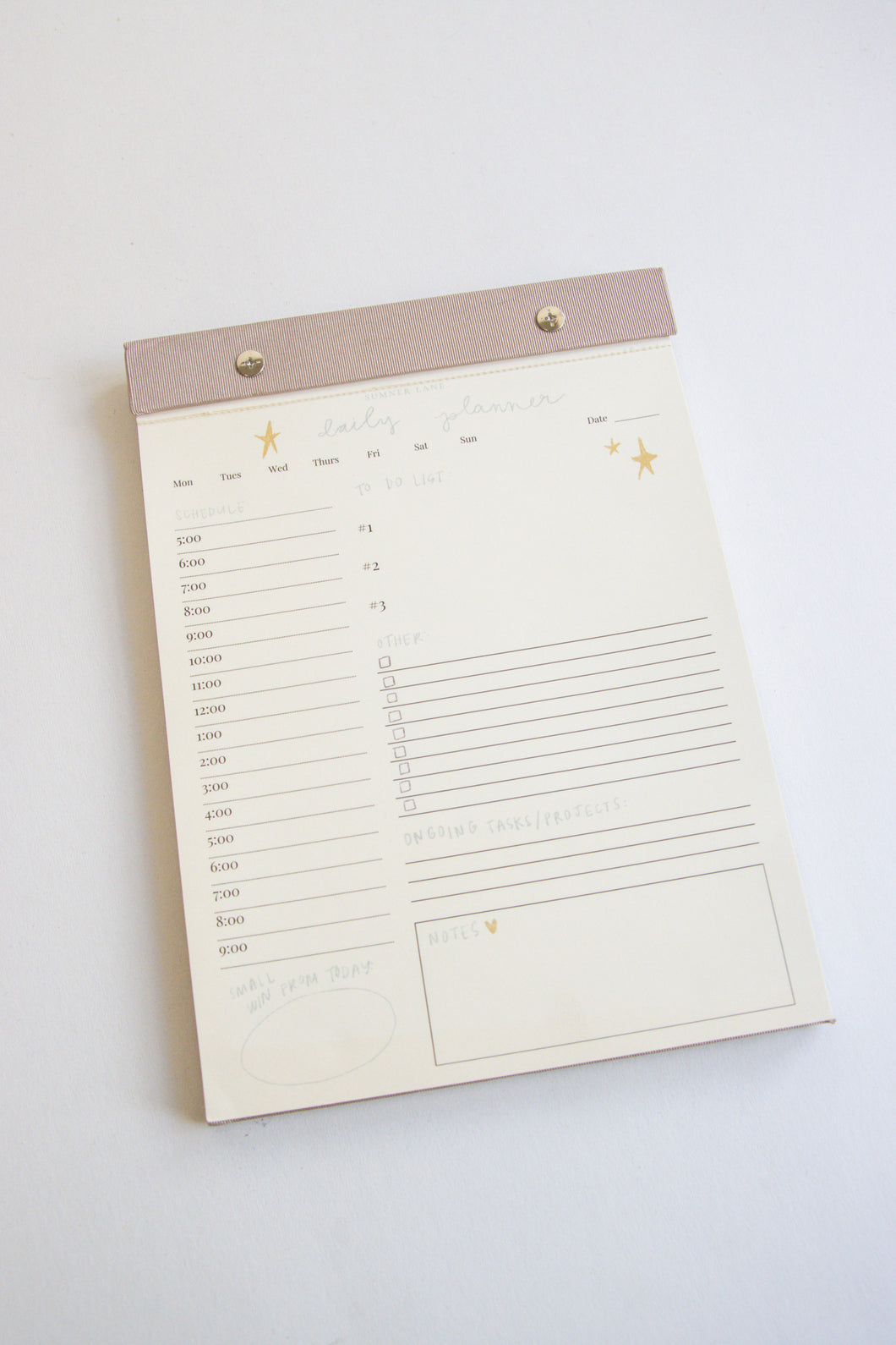 Daily Planner - Display Model/Flawed