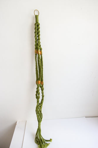 Macrame Plant Hanger - Vintage