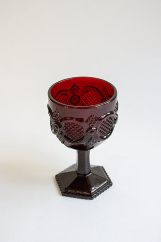 Red Goblet - Vintage