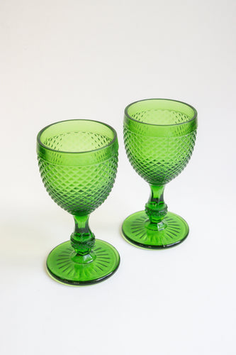 Goblet set of 2 - Vintage