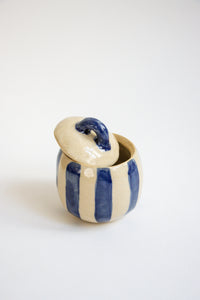 Ceramic Vessel with Lid - Donated by Local Artist
