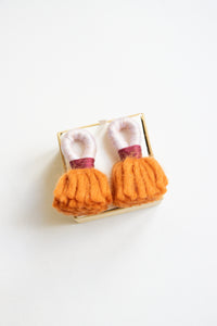 Loop Yarn Stud Earrings 2 - Old Stock