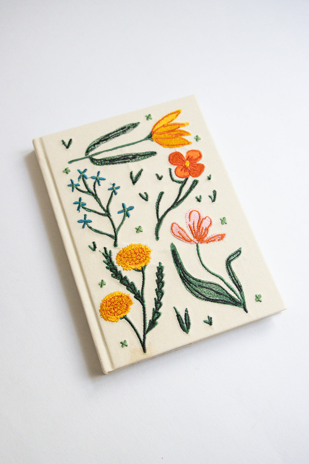 Floral Embroidered Journal - Flawed