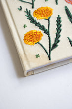 Load image into Gallery viewer, Floral Embroidered Journal - Flawed