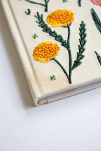 Floral Embroidered Journal - Flawed