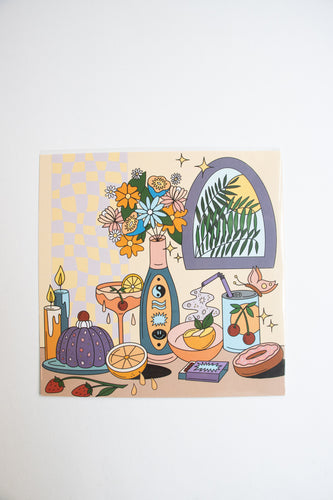 Tablescape Print 1 - Old Stock