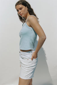 Breeze Tank Top - Mineral Blue