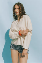 Load image into Gallery viewer, Hemp Bay Henley - Natural