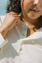 Load image into Gallery viewer, Hemp Bay Henley - Natural
