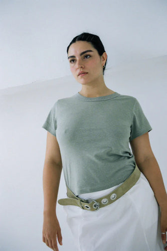 Hemp Mini Tee - Sage