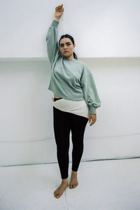 Hemp Cloud Sweater - Sage