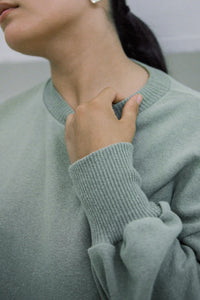 Hemp Cloud Sweater - Sage