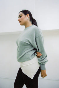 Hemp Cloud Sweater - Sage