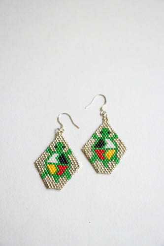 Beaded Earrings - Donated By Local Artist
