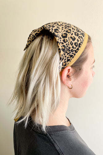 Leopard Hair Bandana