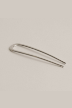 Load image into Gallery viewer, Minimalist Silver Hair Stick - Long